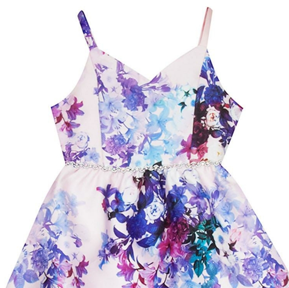 HP -Girl's Special Occasion Fantasy Dress in Lilac - Picture 3 of 7